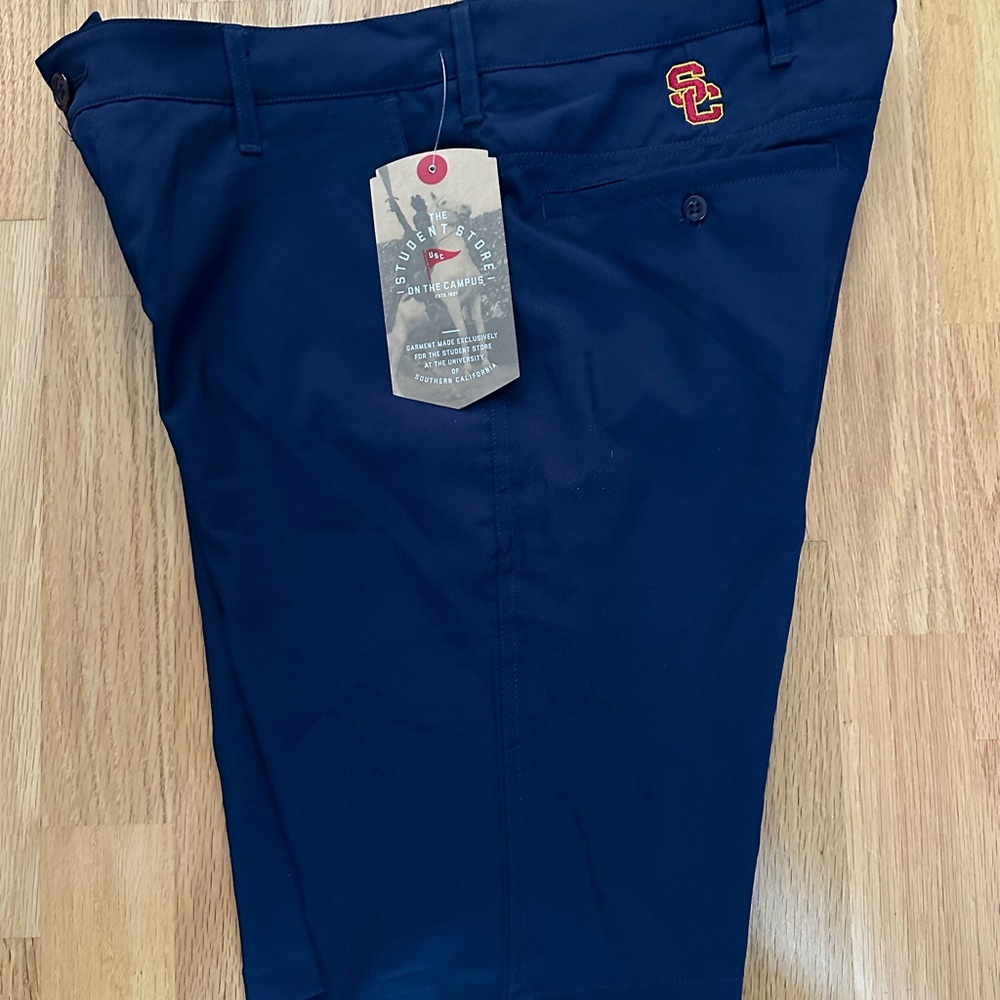 USC Navy Blue shorts size 31 NWT